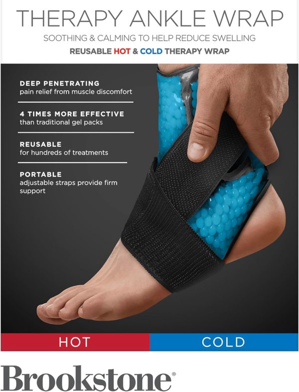 Brookstone BS SILICA PEARLS ANKLE WRAP(Azure Blue) - Brookstone